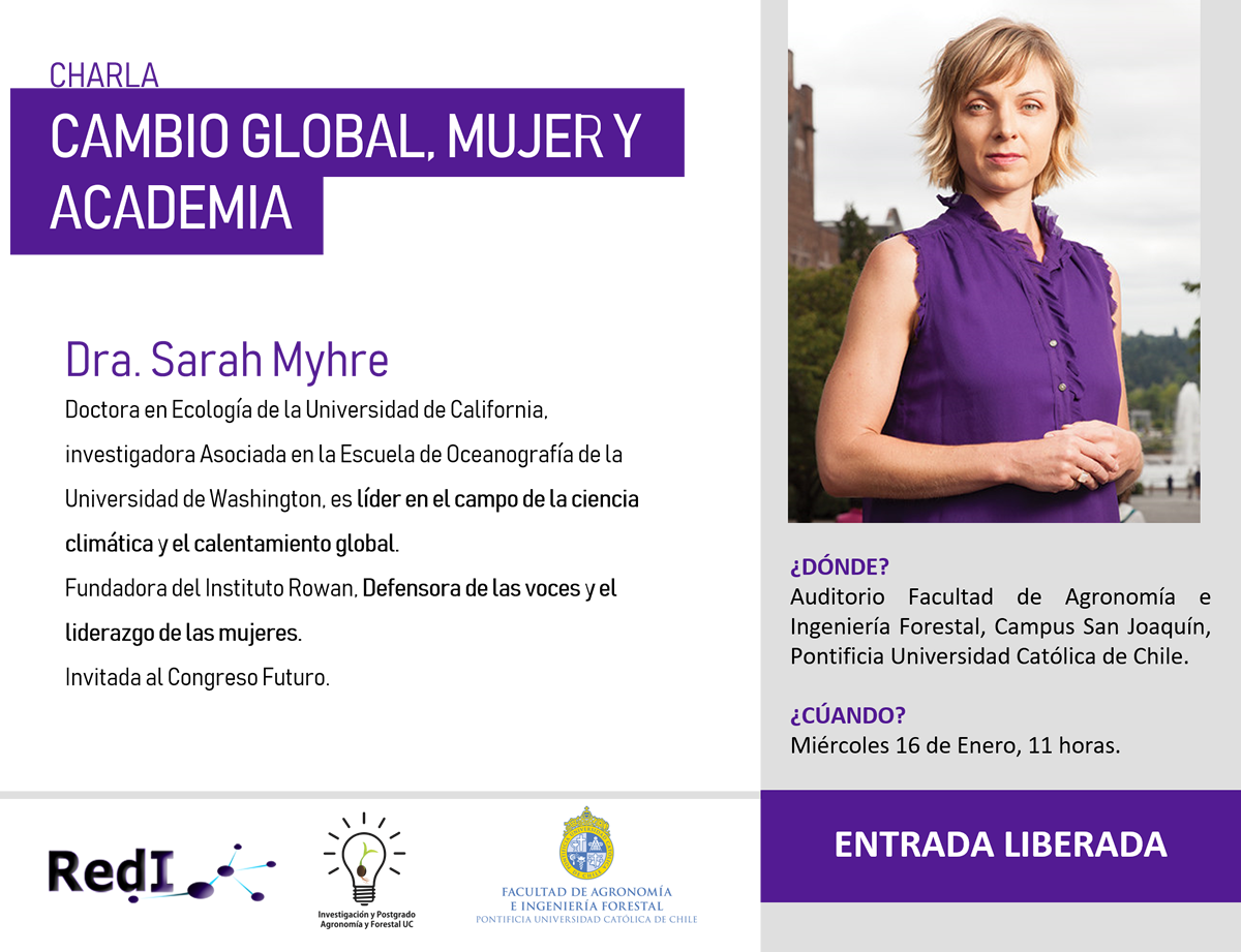 redes Charla Sarah Myhre