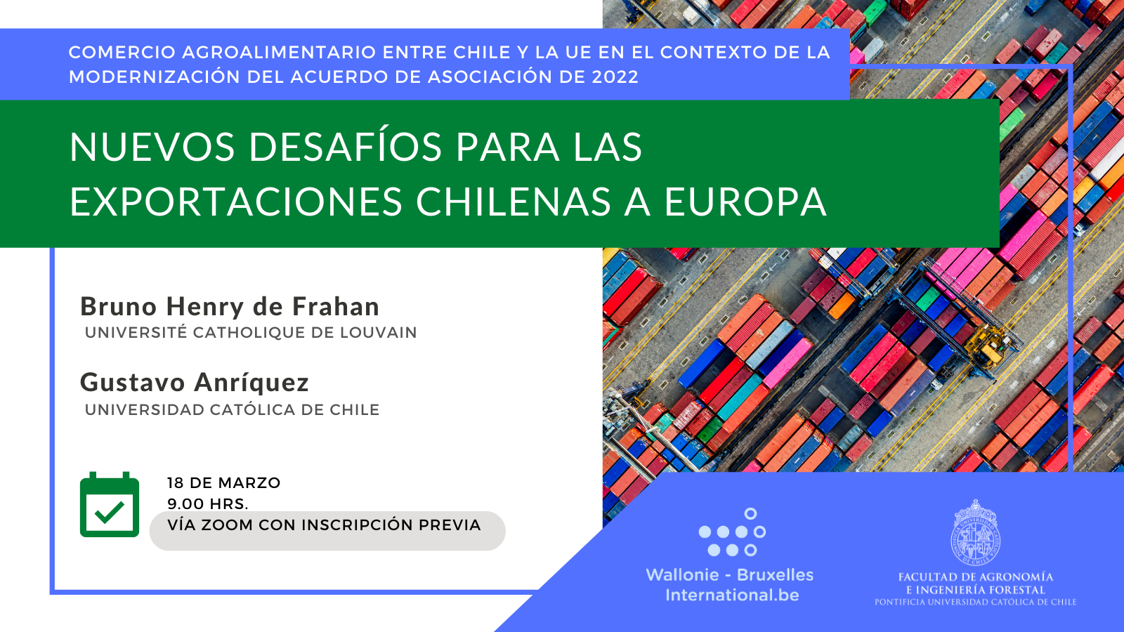 Nuevos desafíos para las exportaciones chilenas en Europa