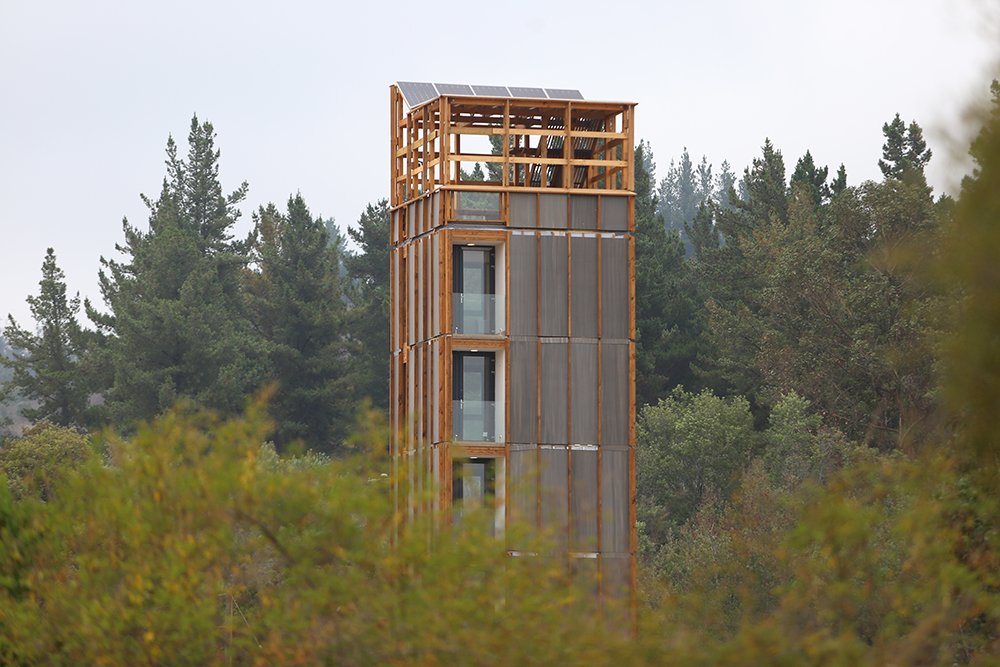 Torre de Peñuelas, proyecto pionero de arquitectura sostenible desarrollado por el Centro UC de la Madera