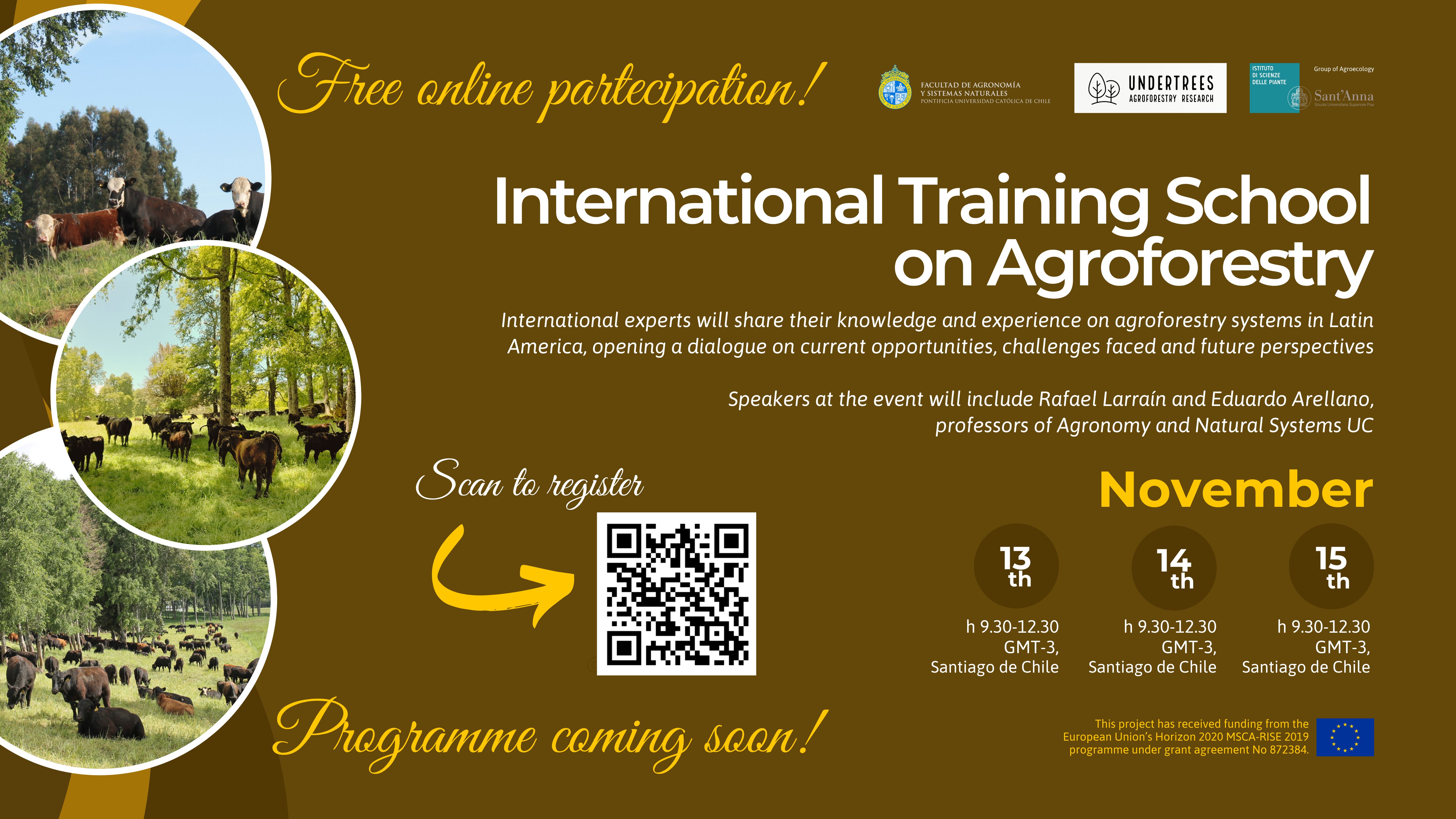 SSSA International Training School on Agroforestry II poster