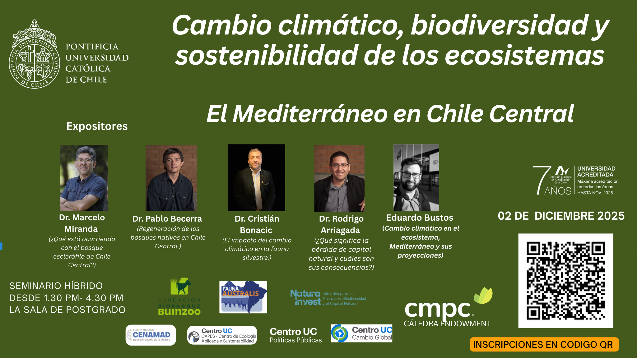 Afiche Bonacic Cátedra DIC 2025