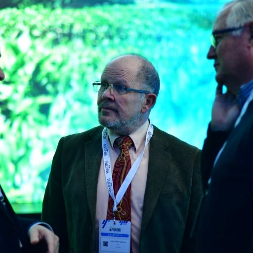 Profesor Guillermo Donoso en la inauguración del Agricultural Water Summit 2022
