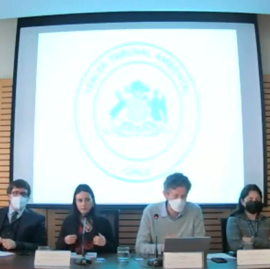 Profesor Óscar Melo durante las Jornadas de Derecho y Gestión de Aguas UC