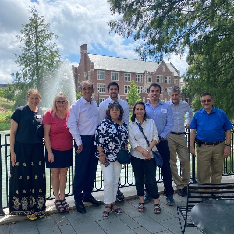 Comitiva de la UC en The Ohio State University